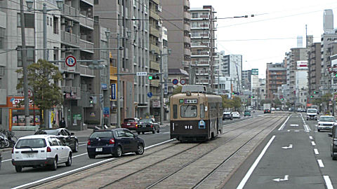 Hiroden trams, Hiroshima