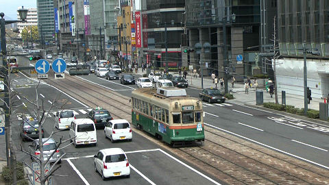 Hiroden trams, Hiroshima