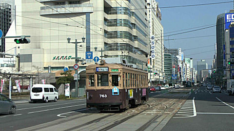 Hiroden trams, Hiroshima