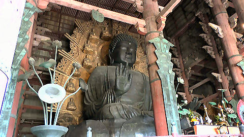 Bronze Buddha Todaijii Temple, Nara, Japan