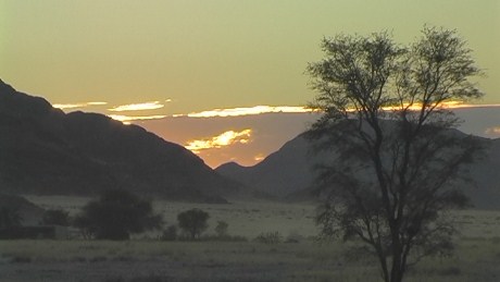 Sunrise at Geluk Airfield