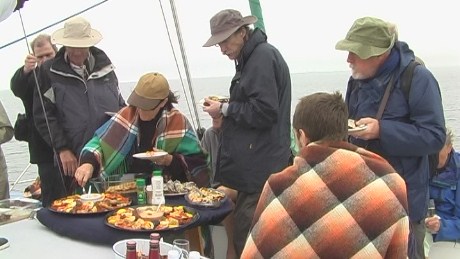 Braai aboard cat - Walvis Bay Lagoon