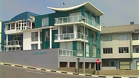 Modern apartment block, Swakopmund