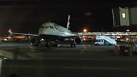 London Heathrow by night