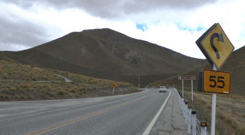 Lindis Pass New Zealand South Island