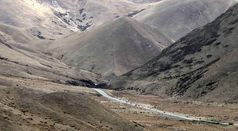 Lindis Pass New Zealand South Island