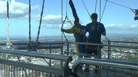 Auckland Sky City Tower - Bungee