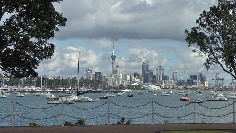 Auckland skyline