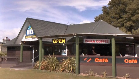 Helistar's Hub Cafe, Huka Falls, New Zealand