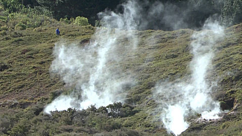 Craters of the Moon, Taupo, New Zealand