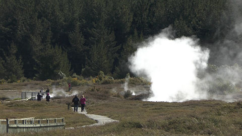 Craters of the Moon, Taupo, New Zealand