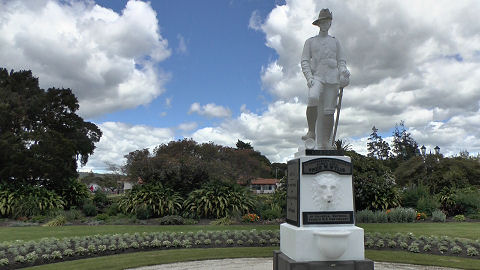 King's Sergeant Fred Wylie memorial, Rotorua