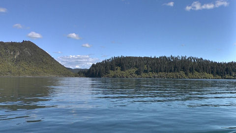 On Lake Okareka