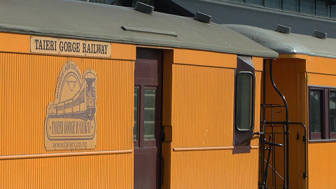 Taieri Gorge Railway wooden rolling stock