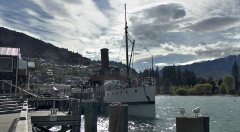 TSS EARNSLAW, Lake Wakatipu