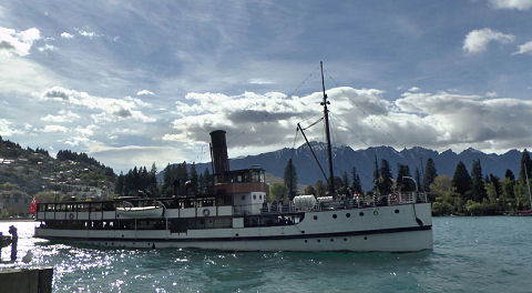 TSS EARNSLAW, Lake Wakatipu