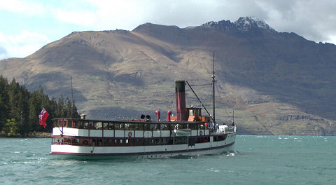 TSS EARNSLAW, Lake Wakatipu