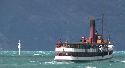 TSS EARNSLAW, Lake Wakatipu