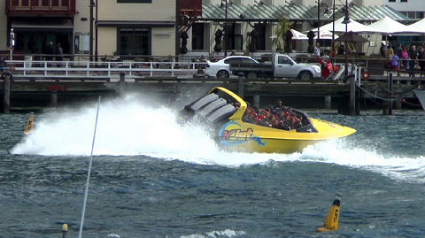 Jet boats, Lake Wakatipu