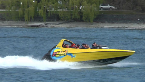 Jet boats, Lake Wakatipu