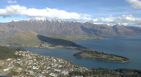 View from Ben Lomond Queenstown