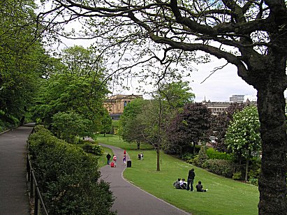 Princes Street Gardens Edinburgh