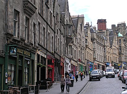 Cockburn Street Edinburgh Old Town