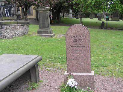 John Gray's Grave Greyfriars Kirkyard
