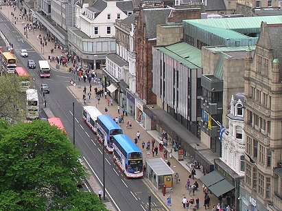 Princes Street Edinburgh