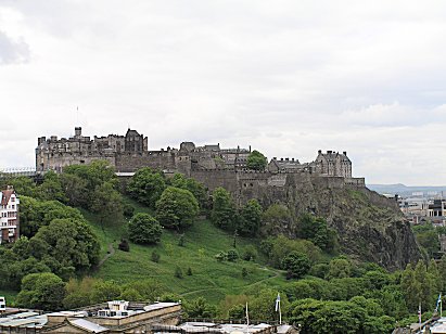 Edinburgh Castle from Princes Street