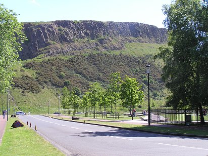 Sallisbury Crags Edinburgh