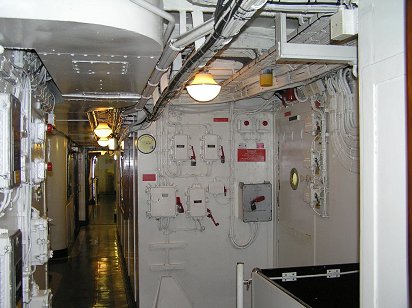 RMY Britannia passageway