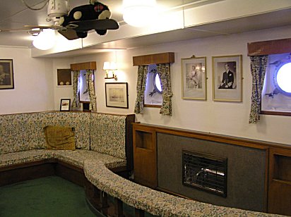 RMY BRITANNIA wardroom