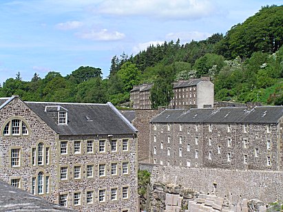 New Lanark Mill complex