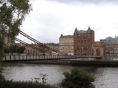 Glasgow South Portland Suspension Bridge