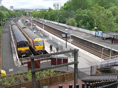 Springburn train statiob Glasgow