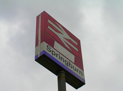 Glasgow Springburn train station