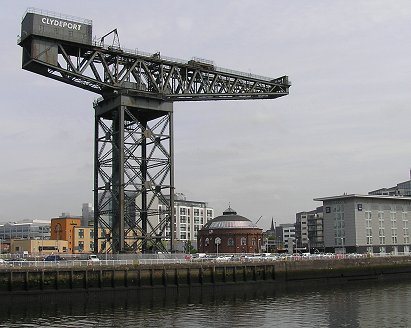 Heavylift crane Glasgow