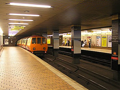 Glasgow underground station