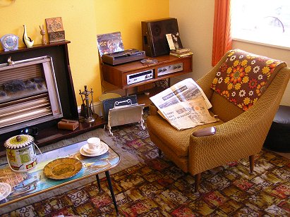 Summerlee 1960s sitting room