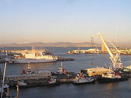 Cape Town Harbour from Cape Town Eye