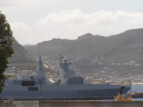 SAS ISANDLWANA, Simon's Town