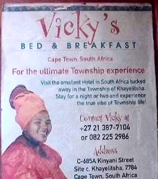 Vicky's Bed n Breakfast, Khayelitsha, Cape Town
