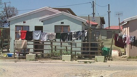 Demolition and reconstruction in Khayelitsha