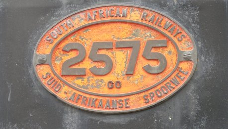 Garratt Loco number plate