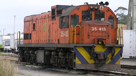 Diesel Locomotive at Outeniqua Transport Museum