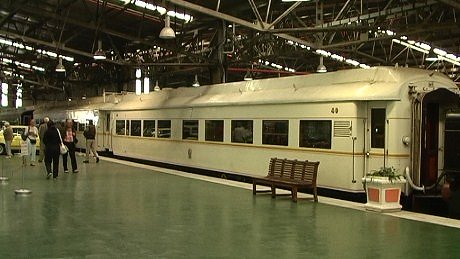 White Train Coach