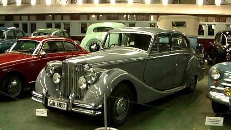 1950s Jaguar Saloon, Outeniqua Transport Museum