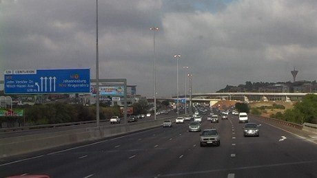 Pretoria Motorway Interchange at Centurion 