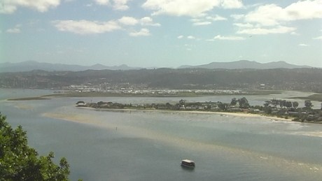 Knysna Lagoon viewed from the Heads